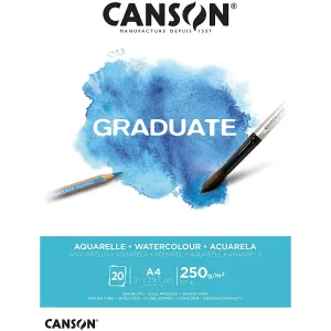 Blok do akwareli Canson Graduate A4/20/250g [CP]