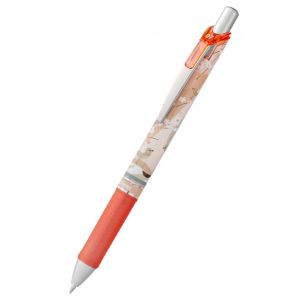 Pióro kulkowe Pentel EnerGel Nature 0.7, różowa obudowa