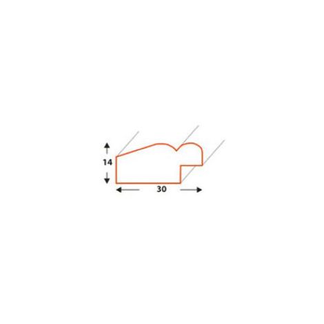 Ramka drewniana Icar DRZ C Z1 Złota, 15x21cm - 3
