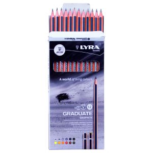 Zestaw Ołówków LYRA Graduate, 12szt