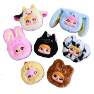Brelok z Lusterkiem i Pluszakiem Makeup Mirror Blind Box Kitten, 1 szt