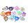 Brelok z Pluszakiem Zodiac Animals Blind Box Samuel, 1 szt
