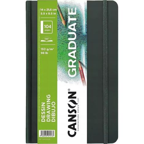 Szkicownik Artbook Graduate 14x21.6cm/52k/160g