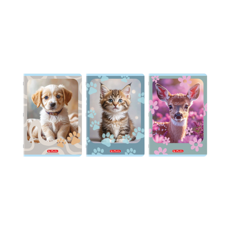 Zeszyt Herlitz Animals Standard A4/32/70g kratka