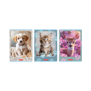 Zeszyt Herlitz Animals Standard A4/32/70g kratka