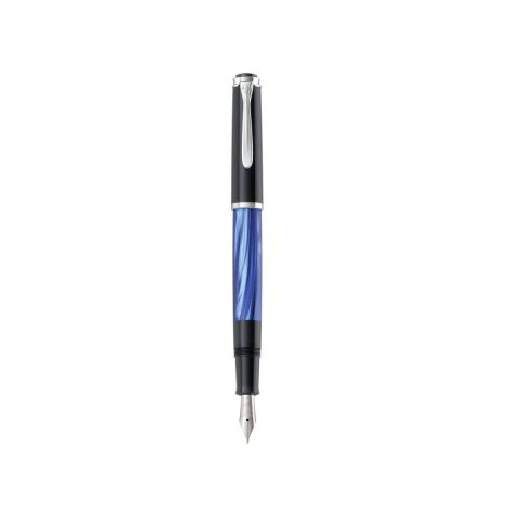 Pióro wieczne Pelikan Classic Marble M205 Czarno-Niebieskie