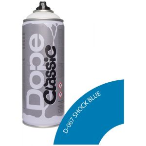 Farba akrylowa w sprayu DopeCans Classic 400ml D-067 Shock Blue