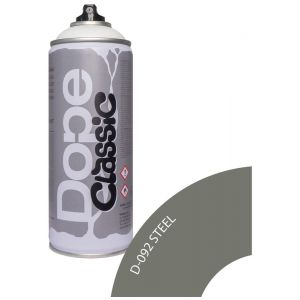 Farba akrylowa w sprayu DopeCans Classic 400ml D-092 Steel