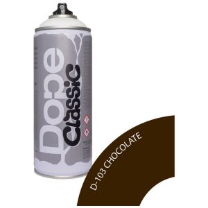 Farba akrylowa w sprayu DopeCans Classic 400ml D-103 Chocolate