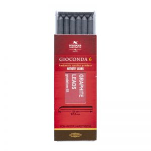 Grafity do ołówków mechanicznych Koh-i-Noor 5.6 mm, 6szt, 6B