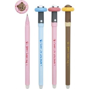 Długopis wymazywalny 0.7 Soft Animals Misie