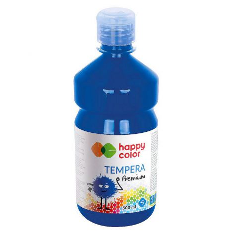 Farba Tempera Happy Color Premium 500ml, Granatowa