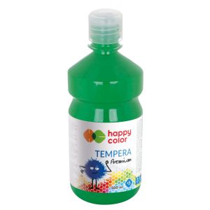 Farba Tempera Happy Color Premium 500ml, Zielona