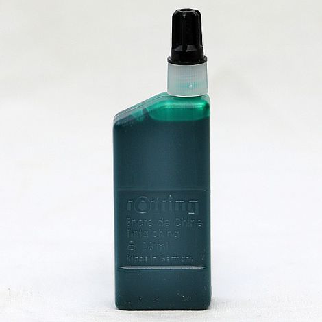 Tusz butelkowany rOtring Isograph 23ml, zielony - 2
